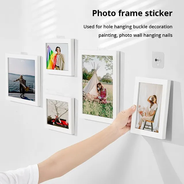 Transparent Traceless Self Adhesive Wall Nail Photograph Mural Phase ...